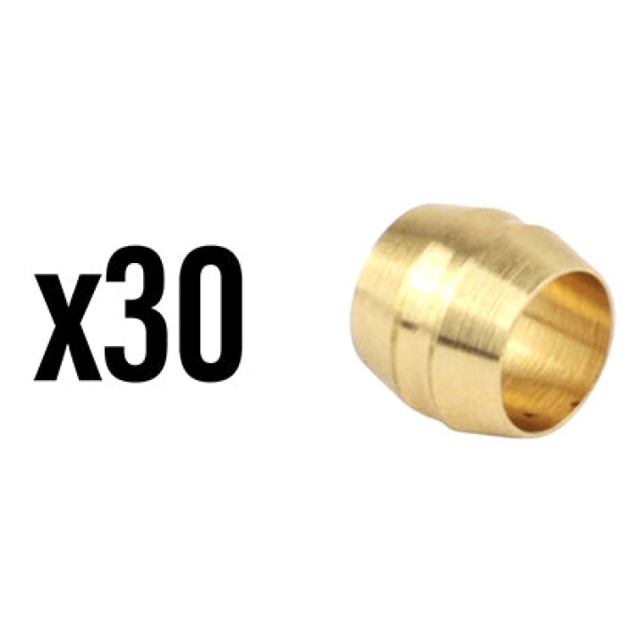 Raccord Durite Frein Elvedes Olive Compatible Shimano Sh02 (Vendu Par 30)