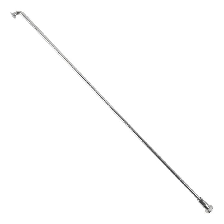 Rayon INOX Argent 2,6 mm L215 mm Tête Coudée Sapim Avec Écrou (Vendu A L'Unite)