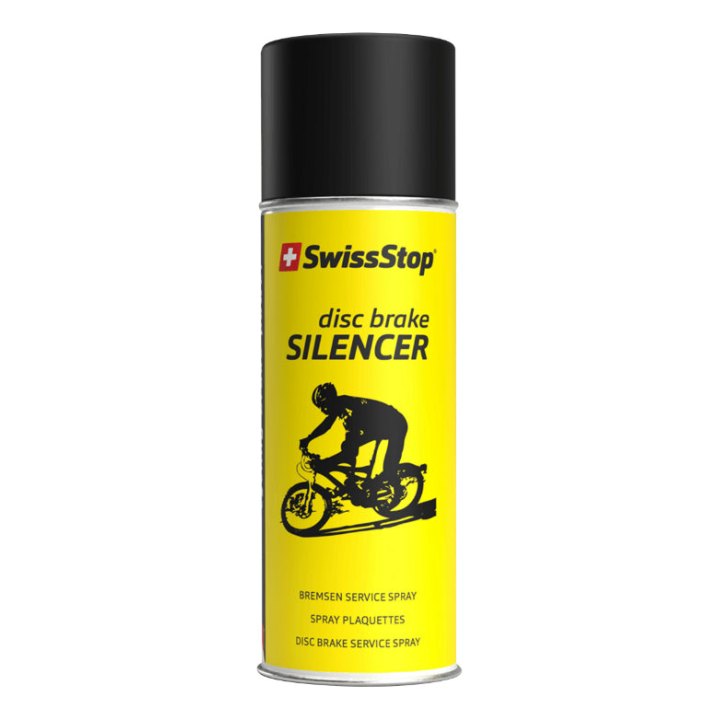 Bombe Frein A Disque Swissstop Silencer (Ameliore Le Freinage Et Reduit Le Bruit) (400Ml)