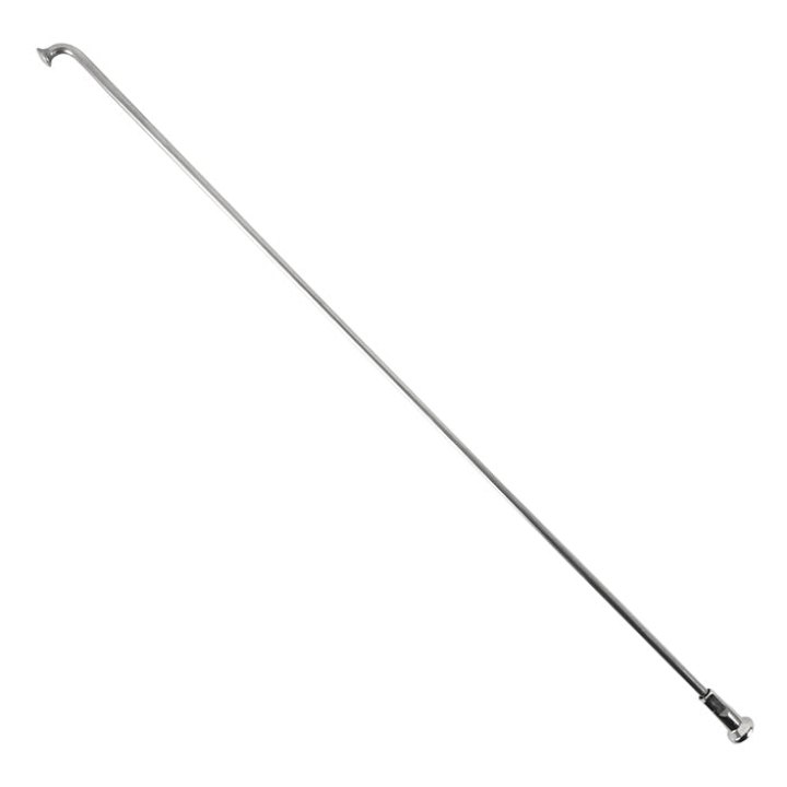 Rayon INOX Argent 2,6 mm L230 mm Tête Coudée Sapim Avec Écrou (Vendu A L'Unite)