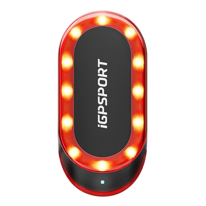 Radar De Vehicule Et Éclairage Vélo Arrière Usb (Visible A 1.2Km) 8 Modes D'Éclairage Intelligent Igpsport Sr Mini - Connexion Directe Au Bsc300T - Igs630- Igs630S - Igs800 - Binavi - Binavi Air--