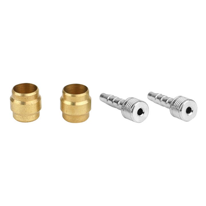 Raccord Durite Frein Elvedes Olive Et Insert - Pin Compatible Campagnolo (Paire Olive Et Insert)