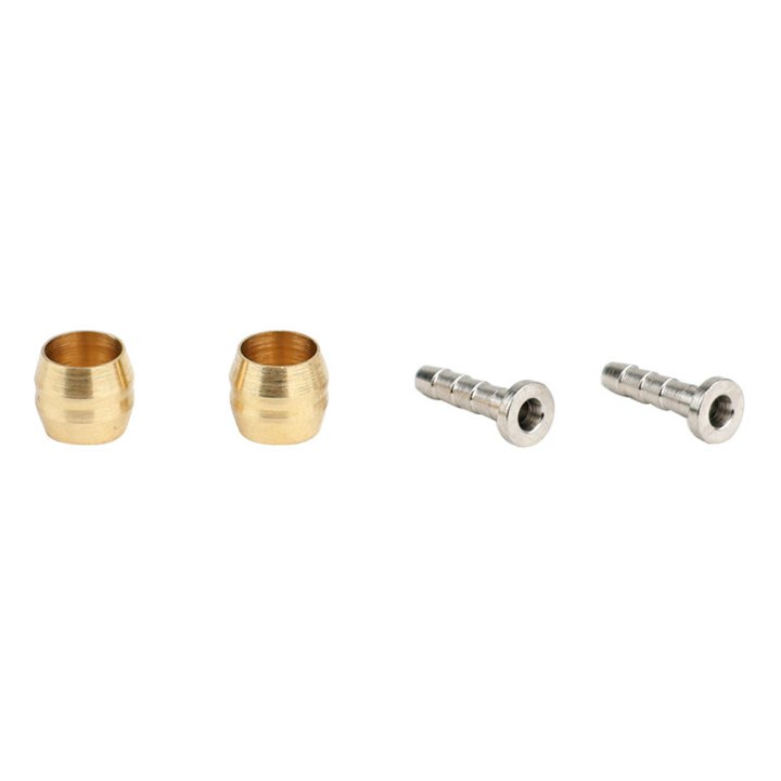 Raccord Durite Frein Elvedes Olive Et Insert - Pin Compatible Shimano Bh90 (Paire Olive Et Insert)