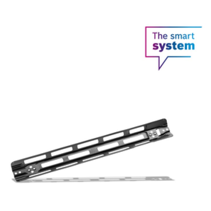Rail de montage avec protection d'arête PowerTube 500 vertical, axial (BBP375Y)