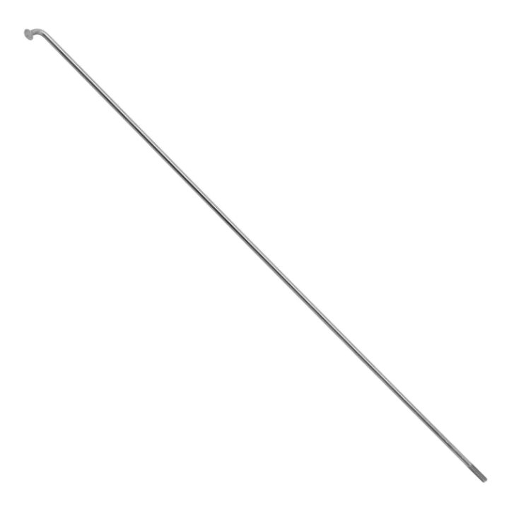 Rayon E-Bike INOX Argent 2.3 mm L 246 mm Tête Coudée (Vendu A L'Unite Sans Écrou) - Voir 185897 Pour Écrou