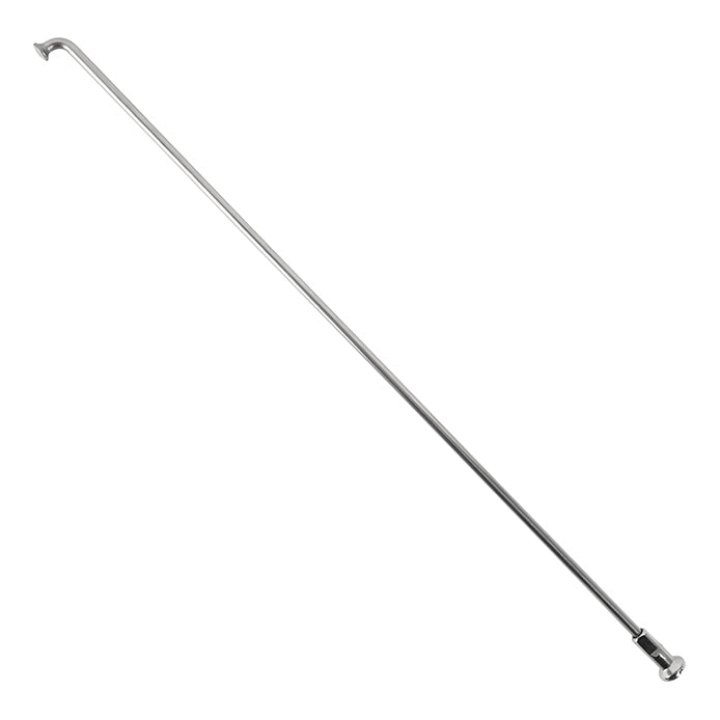 Rayon INOX Argent 2,6 mm L220 mm Tête Coudée Sapim Avec Écrou (Vendu A L'Unite)