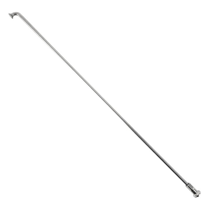 Rayon INOX Argent 2,6 mm L225 mm Tête Coudée Sapim Avec Écrou (Vendu A L'Unite)