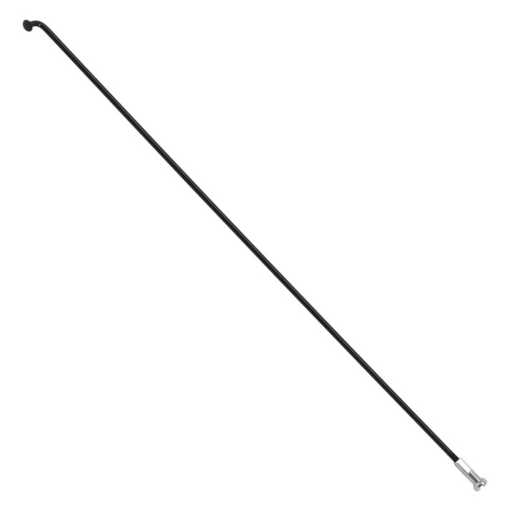 Rayon Leader Fox Noir Tête Coudée Lg 232 Diam 2.3 mm Pour Lotus - Holand - Arimo 26" (Vendu A L'Unite Sans Écrou) - Voir 185897 Pour Écrou