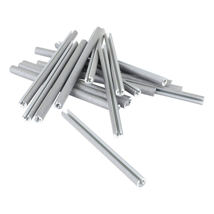 Réflecteur Rayon 3M L 80 mm Argent (Set De 18) -Pour Rayon Diam 1,8-2 mm-