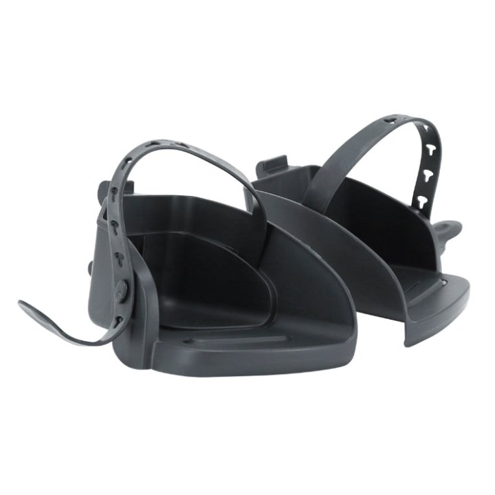 Repose Pied Pour Porte Bebe-Siege Enfant Arrière Noir Polisport Joy (Paire)