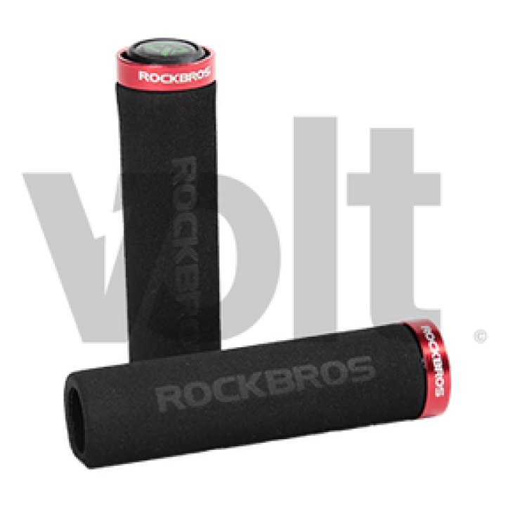 Rockbros Poignées Mousse (paire) Noires