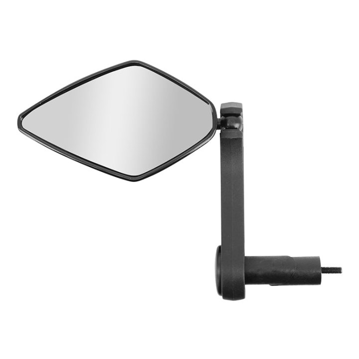 Rétroviseur Vélo Gauche Ou Droit Newton Losan Noir Fixation Sur Cintre Pour VAE (Miroir 10X5,5 cm)