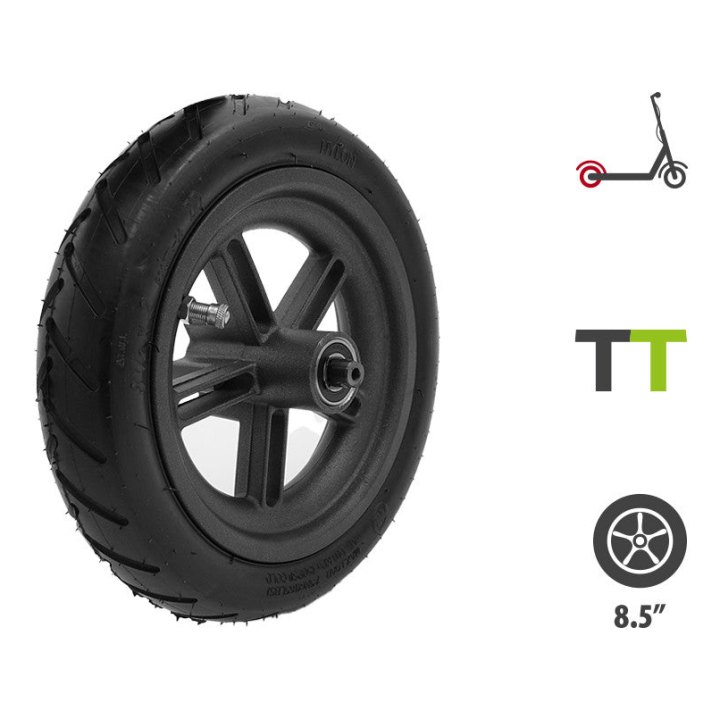 Roue Arriere avec Pneu Gonflable Xiaomi M365 Pro