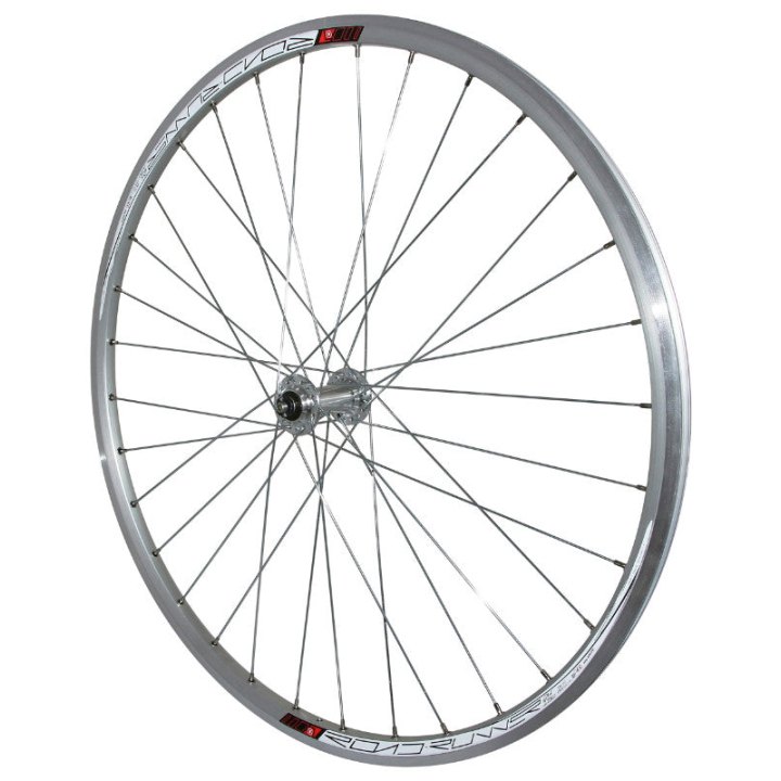 Roue Route Patin Blocage 700 Road Runner Avant Argent Moyeu Velox 32 Rayons Galva Jante 15C