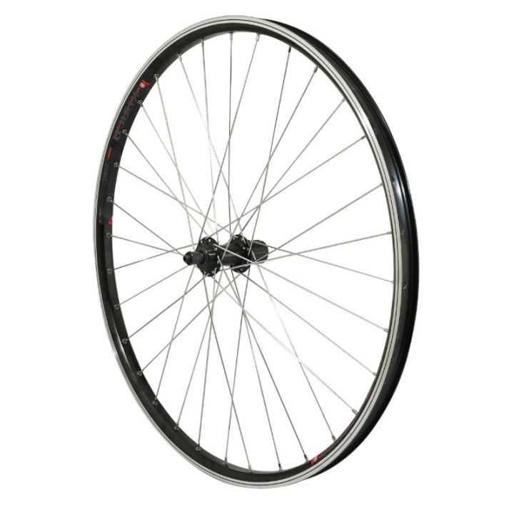Roue VTC - Cargo - VAE - E-Bike - Longtail Patin Blocage M840 Kargo Arrière Noir Moyeu Shimano Qc300 Cassette 10-9-8V (Renforcé) Rayon Zing Jante 25C 32 Rayons -Poids Max 180 Kg-