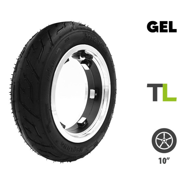 Roue Complete Dualtron Dt3 Speedway 5 avec Gel Anti Crevaison