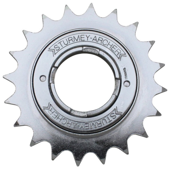 Roue Libre 1V. Sunrace - Sturmey Archer 20D. Argent Chaîne 3.30 - 1-2"X1-8" (En Boite)
