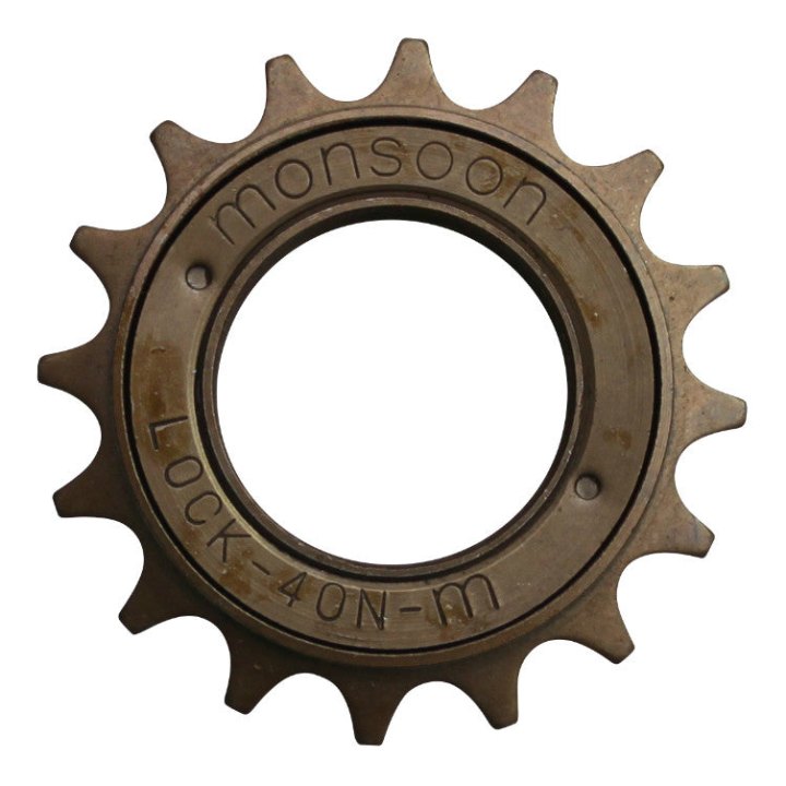 Roue Libre 1V. P2R 16D. Bronze Chaîne 3.30 ( 1-2"X1-8" City-BMX)