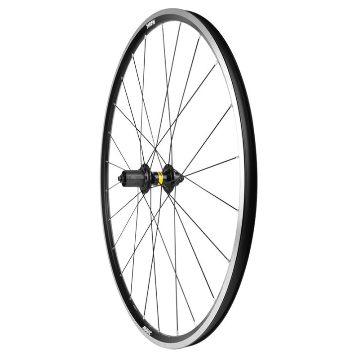 Roue Route Patin Blocage 700 Mavic Access R17 Arrière Cassette Hg 11-10V Noir 24 Rayons Jante (622-17) -Poids Max 120 Kg- Livre Sans Blocage
