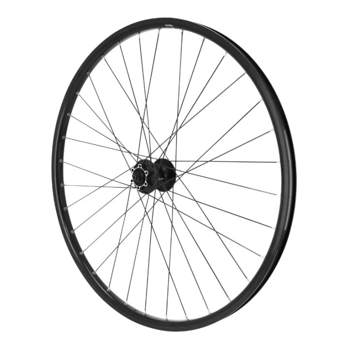 Roue VTC -VAE Disque Blocage 700 X 35 - 28" M910 Avant Noir Moyeu Shimano M475 Disque 6 Trous Tubeless Ready Jante 21C 32 Rayons