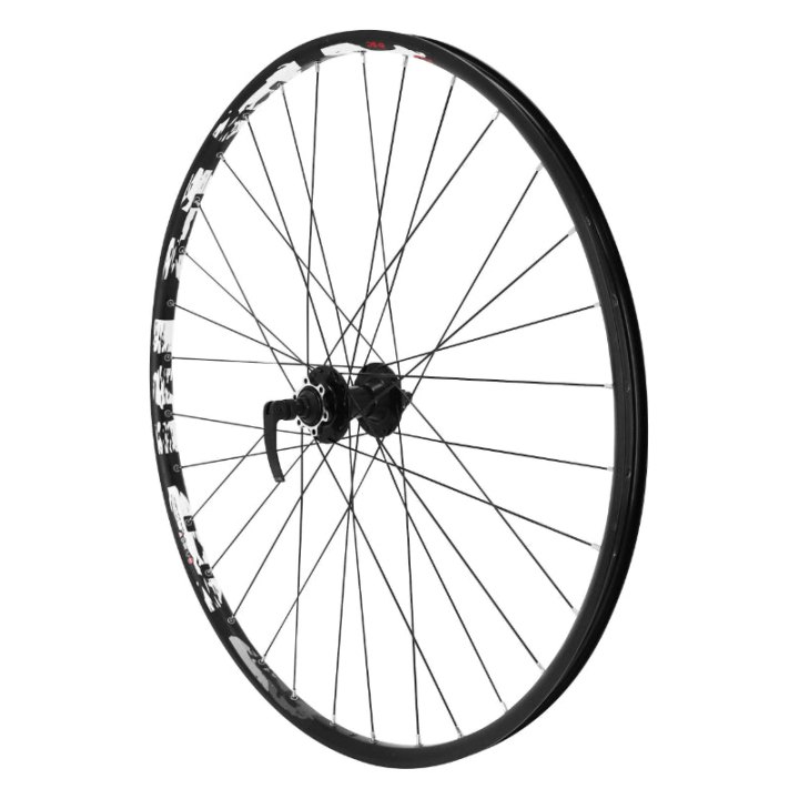Roue VTT Disque Blocage 29" Karma Avant Noir Moyeu Disque 6 Trous 32 Rayons Jante 21C