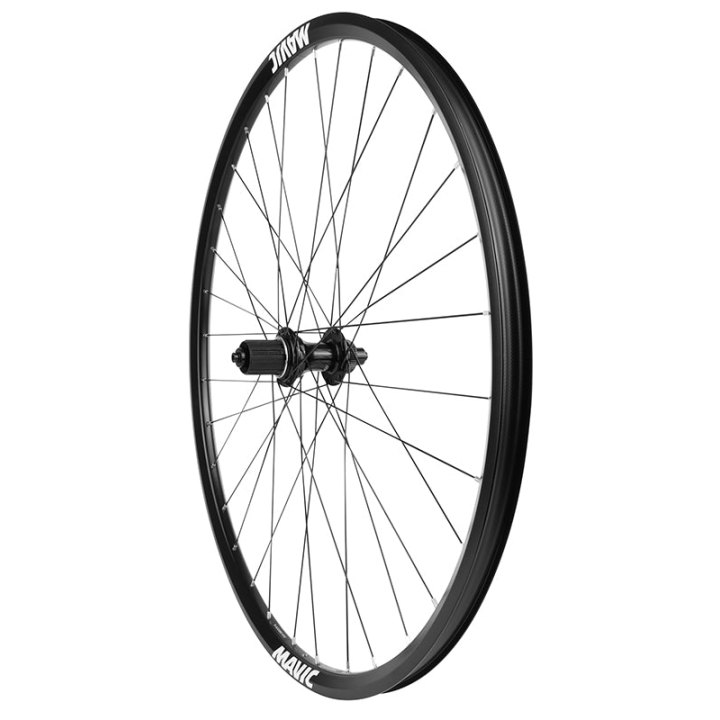 Roue VTC - VAE Disque Blocage 700 Mavic E-Access Xr22 Arrière Cassette Hg 11-10V Centerlock Noir 32 Rayons Jante (622-22) -Poids Max 135 Kg- Livre Sans Blocage