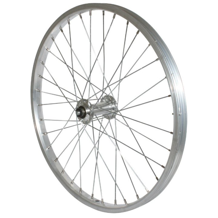Roue VTT Patin Blocage 20" Alu Avant Moyeu Alu Jante 21C