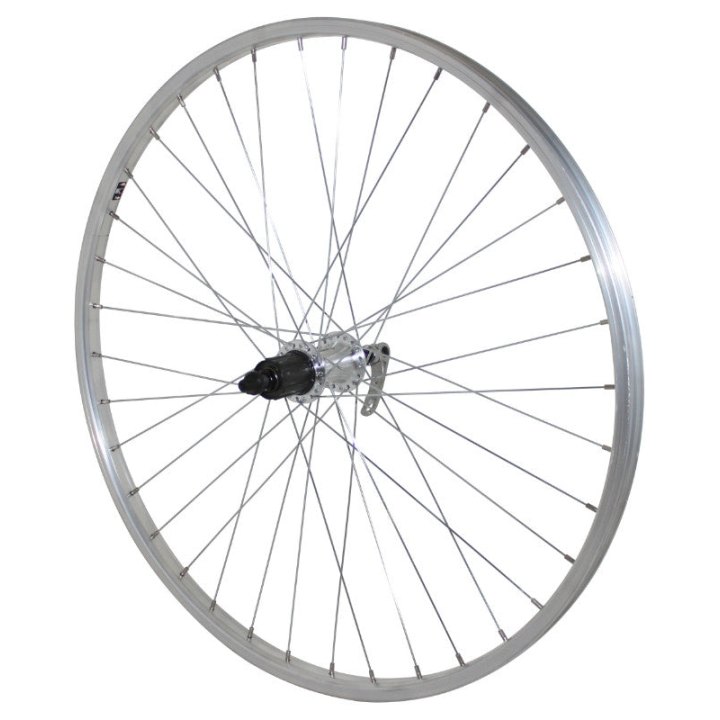 Roue VTT Patin Blocage 26" Alu Arrière Moyeu Shimano Qc300 10-9-8V Compatible 7V 36 Rayons Jante 21C