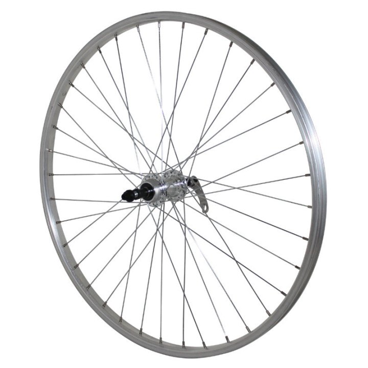 Roue VTT Patin Blocage 26" Alu Arrière Moyeu Velox Roue Libre 7-6V Jante 21C