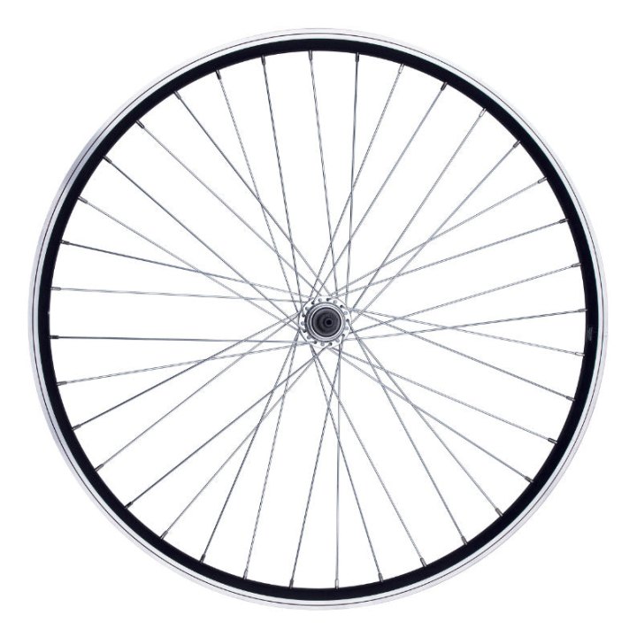 Roue VTT Patin Blocage 27.5" Alu Arrière Noir Double Paroi Moyeu 36 Rayons Alu Roue Libre 8-7-6V