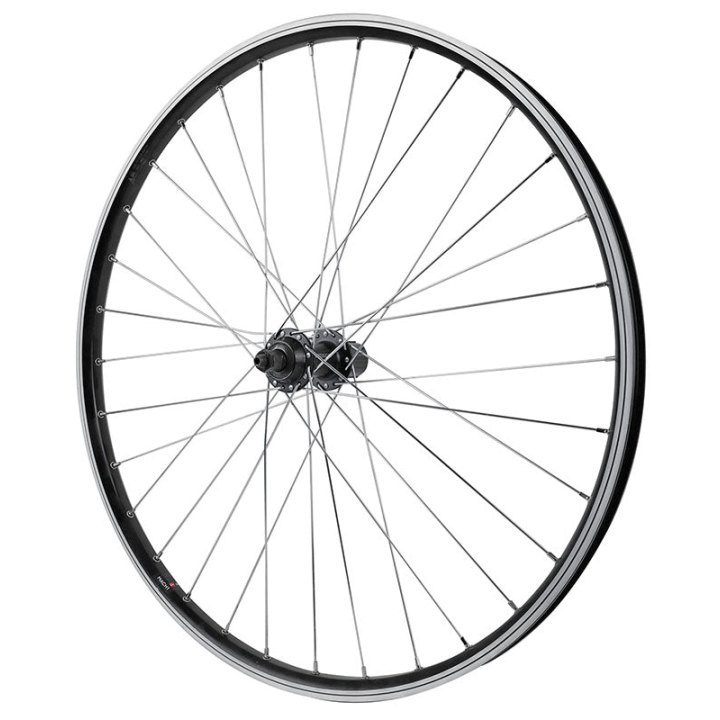 Roue VTT Patin Blocage 26" M670 Combo Plus Arrière Noir Moyeu Shimano Qc300 10-9-8V Compatible 11-10-9V Jante 21C 32 Rayons -Poids Max 150 Kg-