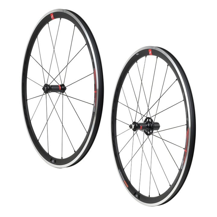 Roues Route Patin 700 Fulcrum Racing 4 Noir Cassette Shimano 12-11-10V (Paire)