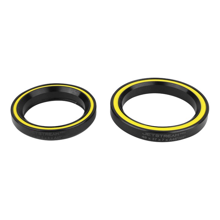 Roulement Jeu Direction Tripeak Jetstream Pro Solitech Céramique - 30.5 X 41.8 X 8 mm 45X45° - 37 X 49 X 7 mm 45X45° (Garantie 4 Ans) -Compatible Specialized Tarmac Sl4, Sl5- (Vendu A La Paire)