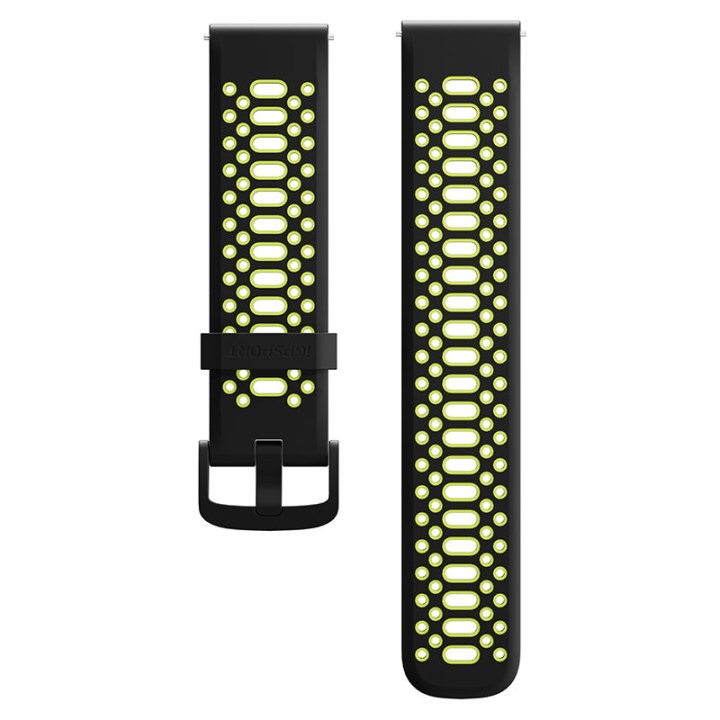 Bracelet Pour Montre Gps - Compteur Igpsport Verun Gris - Vert Fluo Reference 225227, 225228