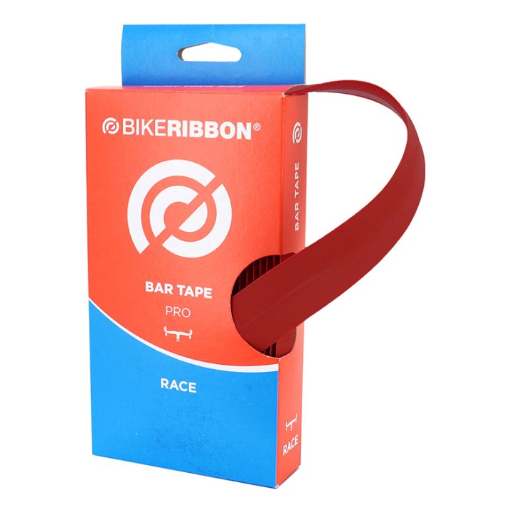Ruban De Guidon - Cintre Bike Ribbon Cork Gel Rouge Bordeaux Mat