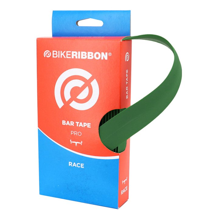 Ruban De Guidon - Cintre Bike Ribbon Cork Gel Vert Mat