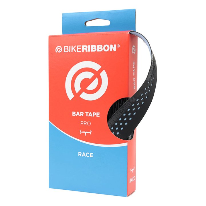 Ruban De Guidon - Cintre Bike Ribbon Drop Noir-Bleu