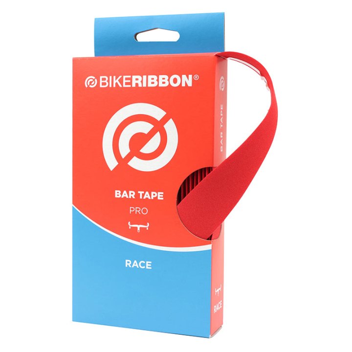 Ruban De Guidon - Cintre Bike Ribbon Cork Plus Rouge Sans Liege