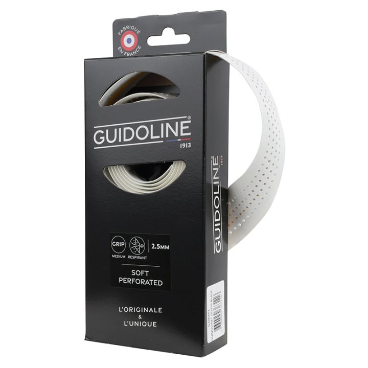 Ruban De Guidon - Cintre Velox Gloss Perfore Blanc Brillant - Guidoline