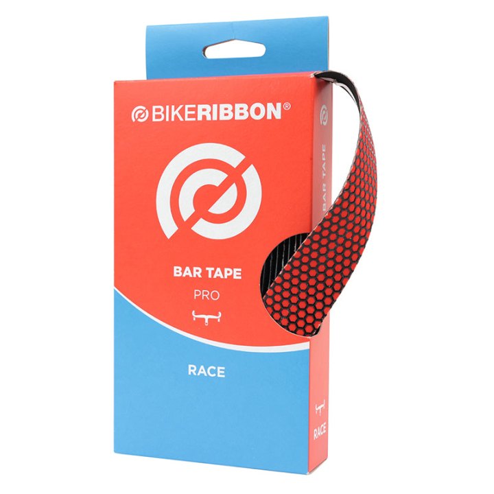 Ruban De Guidon - Cintre Bike Ribbon Grade Plus Rouge-Noir