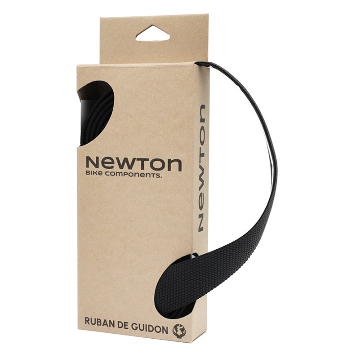 Ruban De Guidon - Cintre Newton Porotex Anti-Transpiration Noir Avec Bouchons