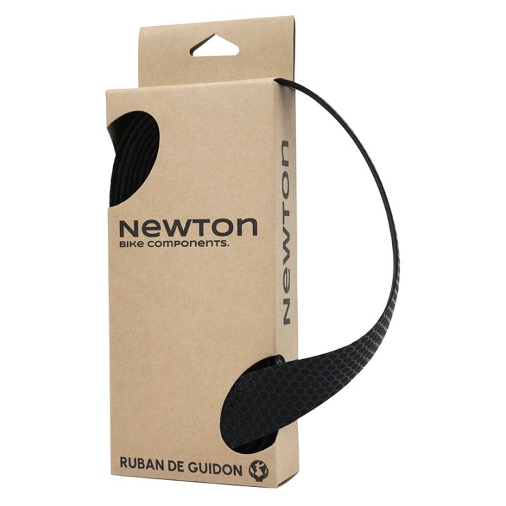 Ruban De Guidon - Cintre Newton Silicone Noir Avec Bouchons