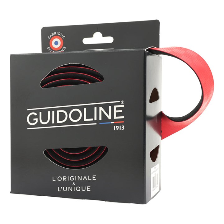 Ruban De Guidon - Cintre Velox Gravel Comfort 5 mm Rouge - Guidoline