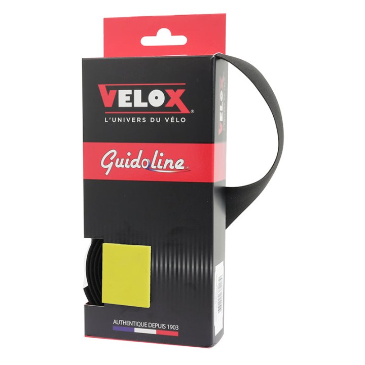 Ruban De Guidon - Cintre Velox Maxi Cork Bicolor Noir-Jaune - Guidoline