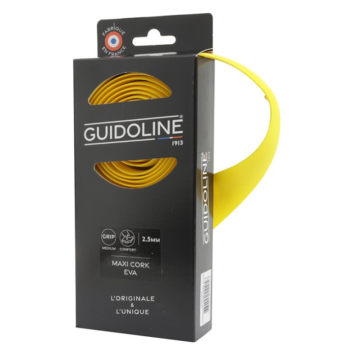 Ruban De Guidon - Cintre Velox Maxi Cork Jaune - Guidoline