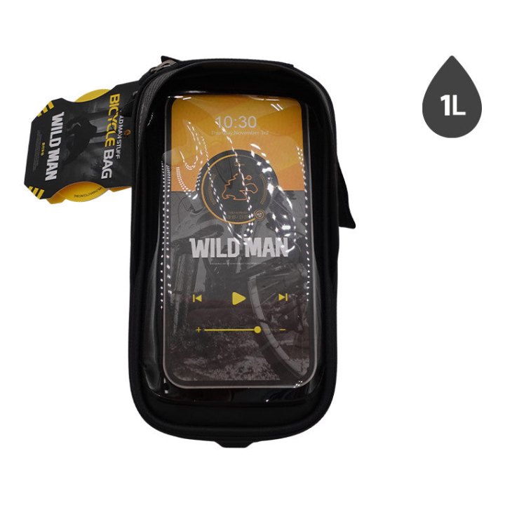 Sacoche 1L Wildman compartiment téléphone etanche