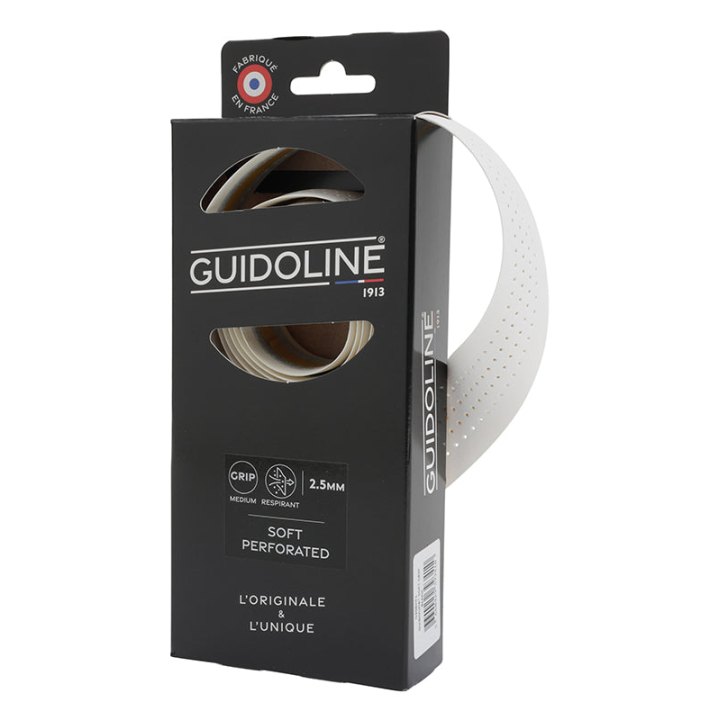 Ruban De Guidon - Cintre Velox Soft Grip Perfore Blanc - Guidoline