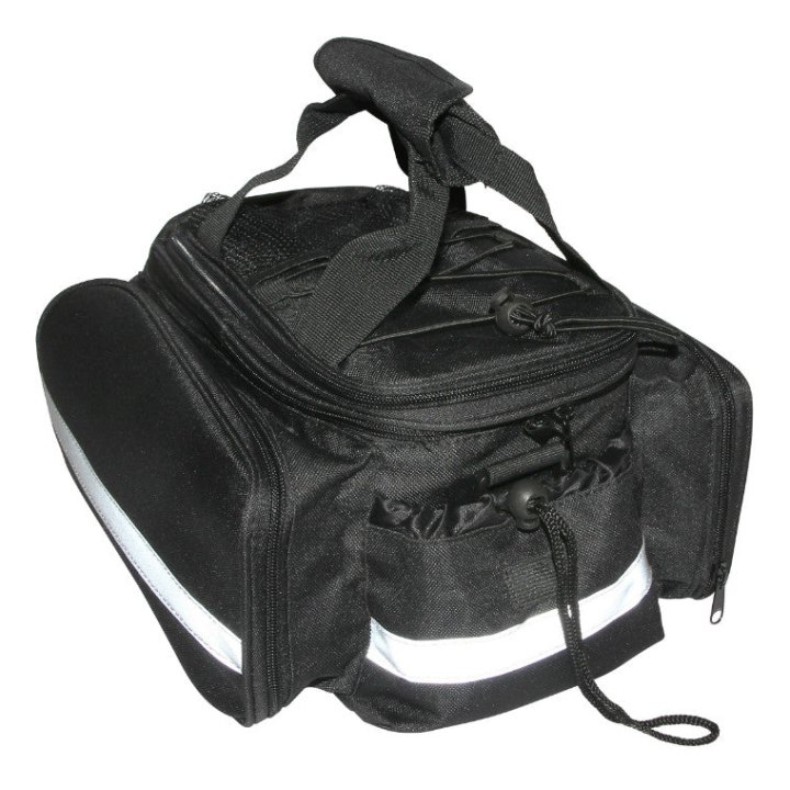 Sacoche Arrière Vélo A Pont Newton N1 Fixation Porte Bagage Avec Sacoches De Chaque Cote Waterproof Par Velcros (L 30 cm X L 17 cm X H 13 cm)