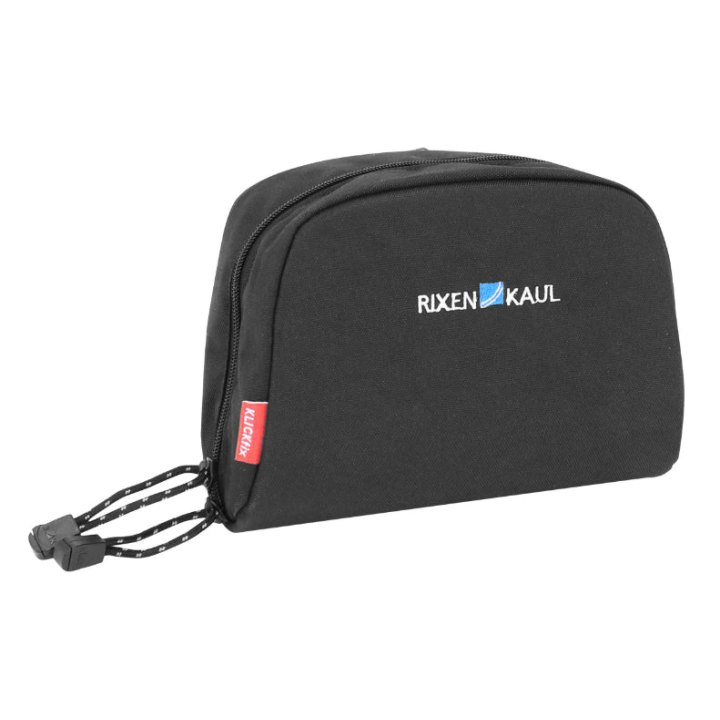 Sacoche De Cintre-Guidon Vélo Klickfix Baggy Mini Noir 100% Étanche (Lg20Xl9Xh15) - Livre Sans Fixation
