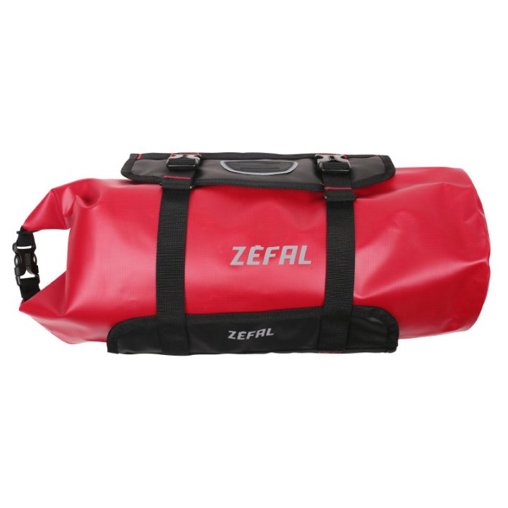 Sacoche De Cintre-Guidon Vélo Zefal Z Adventure F10 Rouge Fixation Velcros (Lg39Cmxd18 - 10Litres)